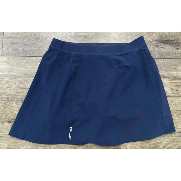 NWT Ralph Lauren RLX Skirt Skort Athletic Navy Blue XL New - Picture 1 of 6